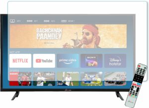 Hitaishi 32 Frameless Smart LED TV (Protective Glass)