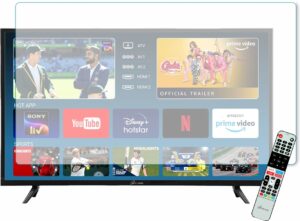 Hitaishi 40 Frameless Smart LED TV (Protective Glass)
