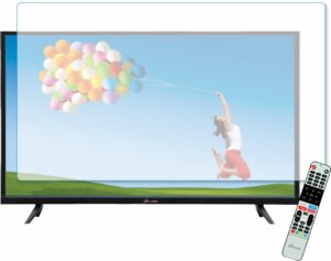 Hitaishi 55 UHD Frameless Licensed Software LED TV (Protective Glass)