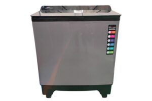 Hitaishi 12.5 Kg Semi-Automatic Washing Machine (Toughened Glass & Hydraulic Lid)